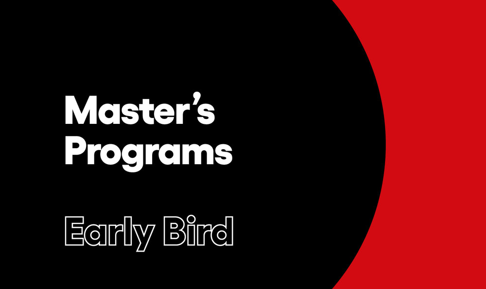 Master's Program Early Bird Facilitations